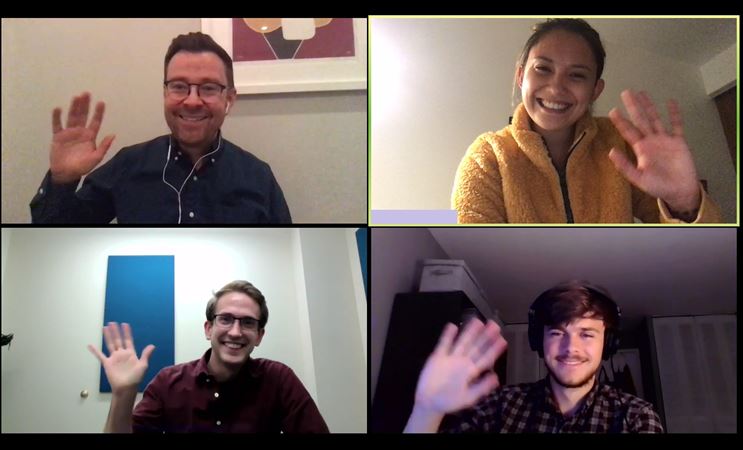 Civic flute section coaching with Stefán Ragnar Höskuldsson