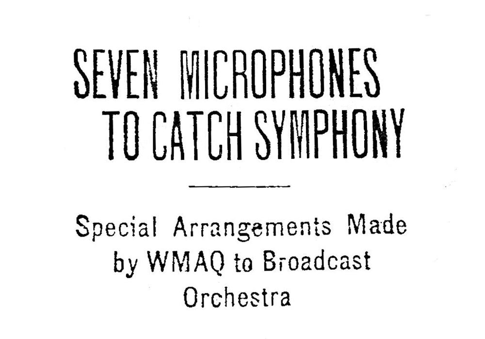 Headline in the Chicago Daily News