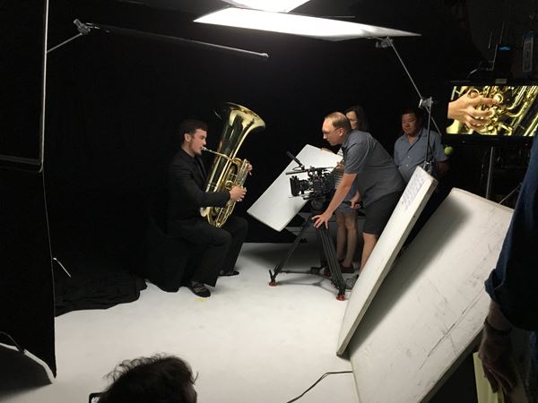 'Philharmonia Fantastique' video shoot