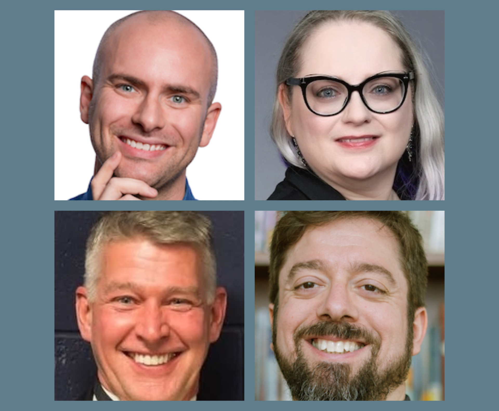 Alan Taylor, Lilian Murphy, Klaus Georg, Lee Lichamer