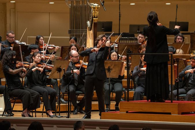 Violinist Sebastian Manning, 2026 YAC Finalist