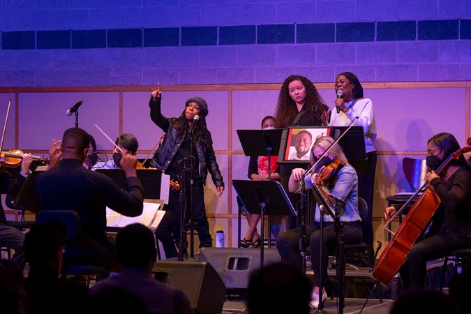 Notes for Peace concert in Buntrock Hall at Symphony Center