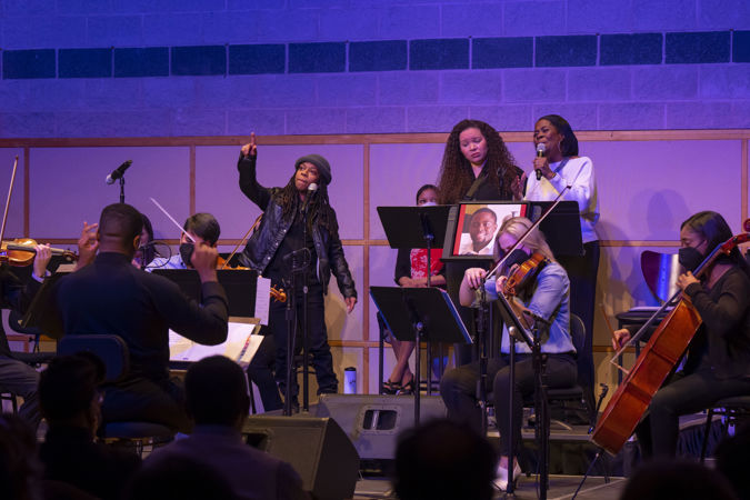 Notes for Peace concert in Buntrock Hall at Symphony Center