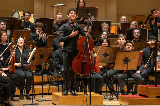 Cellist Gabriel Raviv, 2026 YAC Finalist
