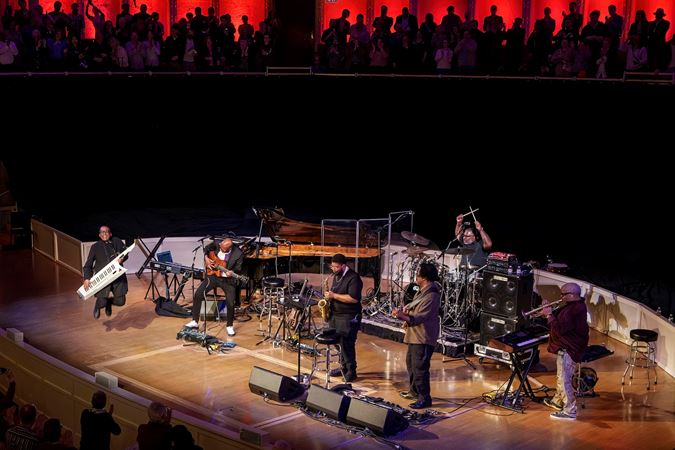 Herbie Hancock and band