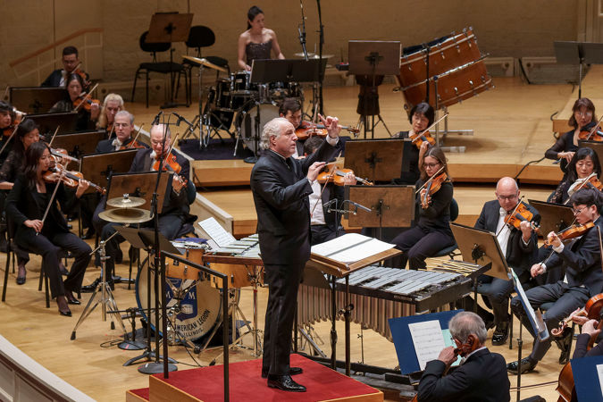 Honeck conducting