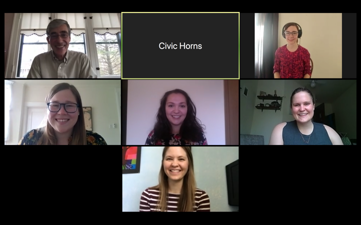 Civic horn section coaching with Daniel Gingrich
