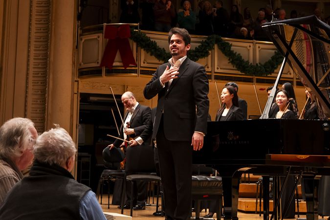 Lahav Shani takes a bow
