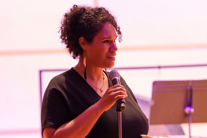 Jessie Montgomery speaking