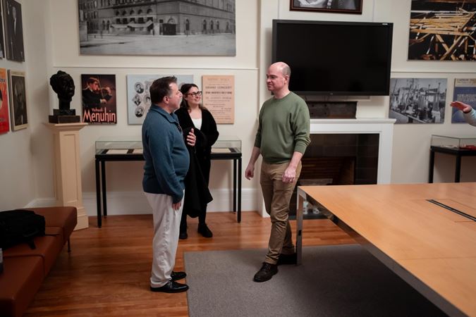 Stephen Williamson (left)