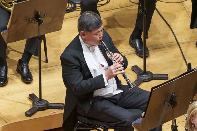 CSO Assistant Principal Clarinet and E-flat Clarinet John Bruce Yeh
