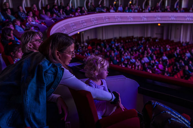 family in balcony