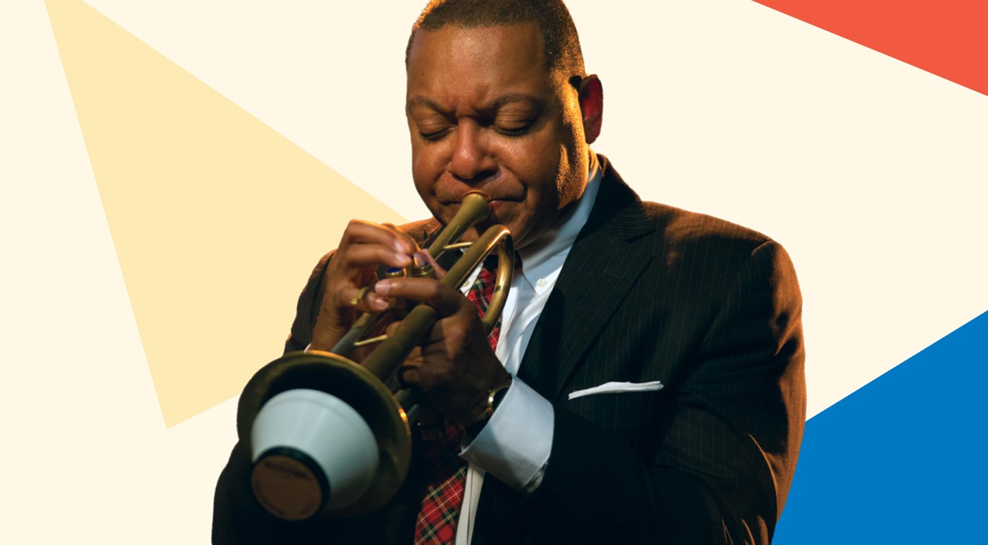 wynton marsalis playing the trumpet