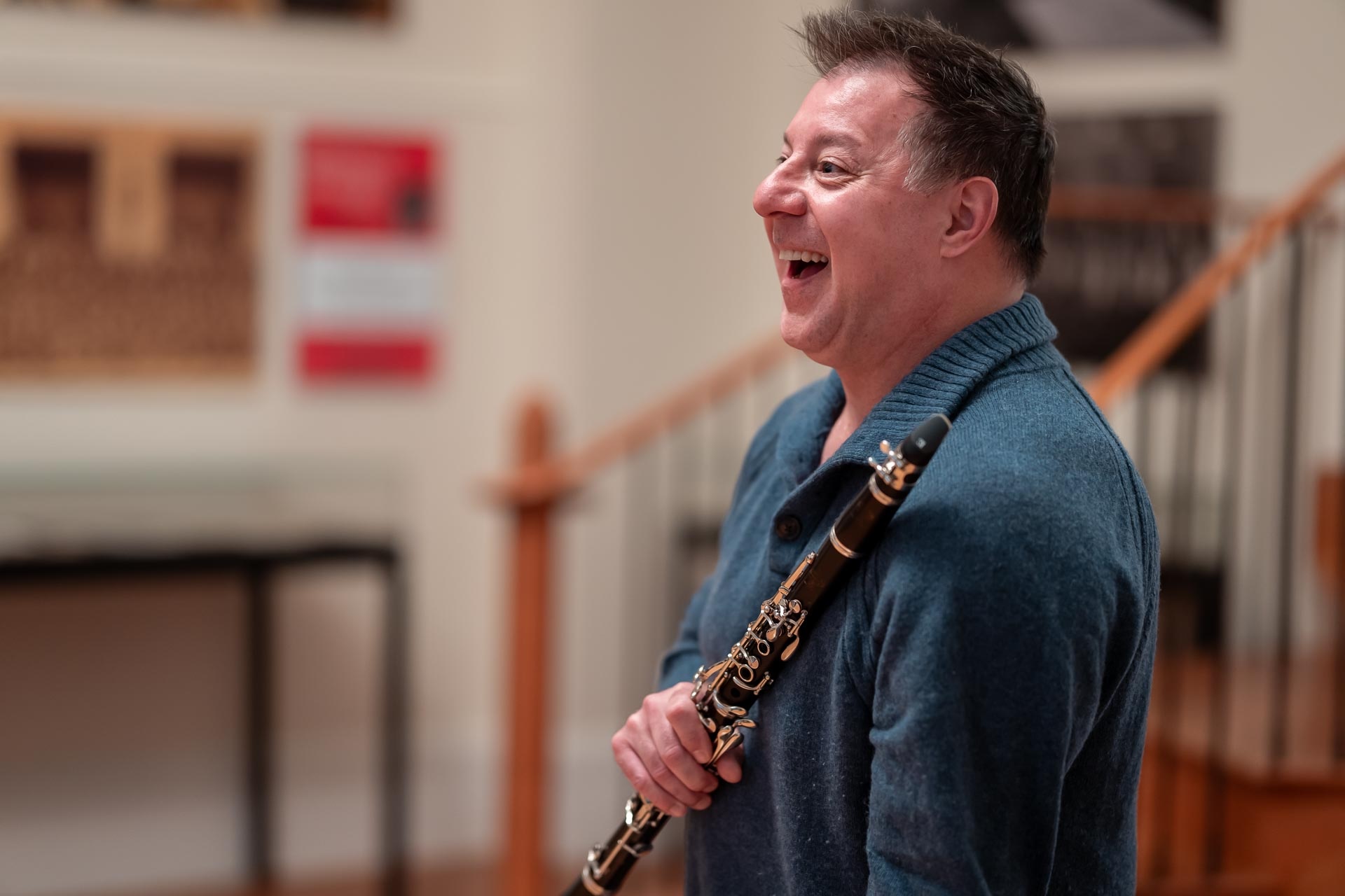 At Carnegie Hall, Stephen Williamson plays Benny Goodman's