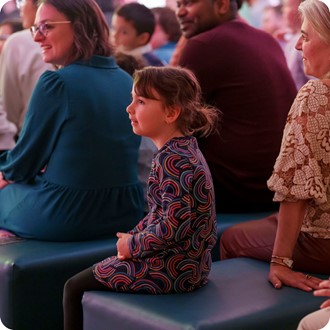 Sit where comfortable