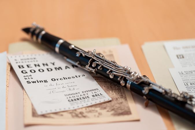 Benny Goodman's clarinet