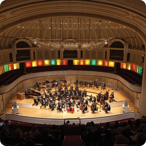 Lights in Orchestra Hall