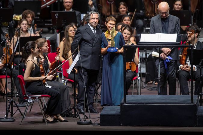 Riccardo Muti at 2022 Ravenna Festival finale concert