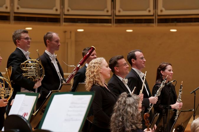 winds standing for applause