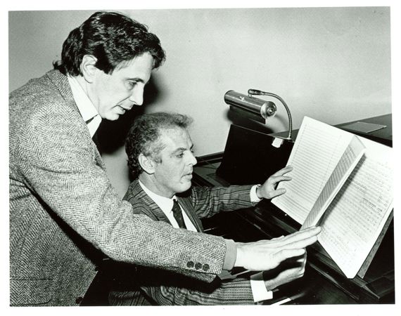 Corigliano and Daniel Barenboim discuss the score to Symphony no. 1 in March 1990
