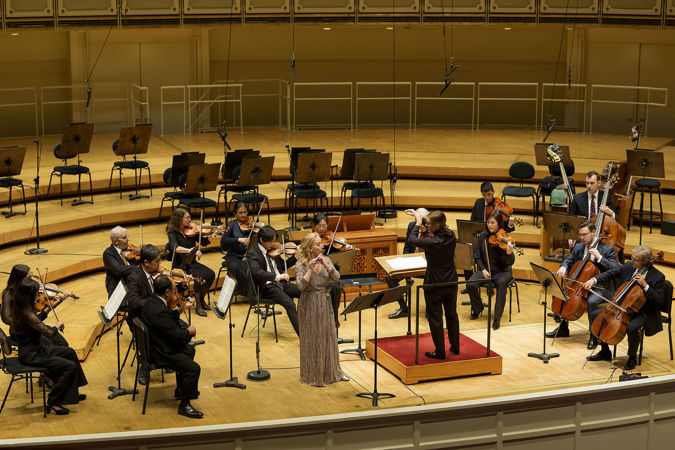 Jennifer Gunn and the Orchestra perform Thea Musgrave's Piccolo Play