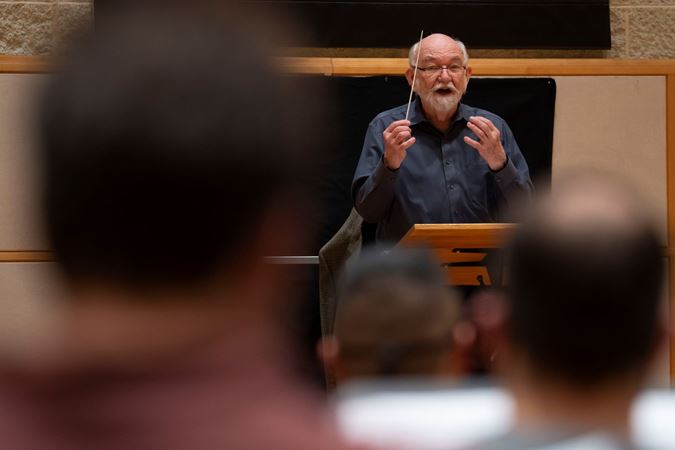 Chicago Symphony Chorus Messiah rehearsal, December 2021