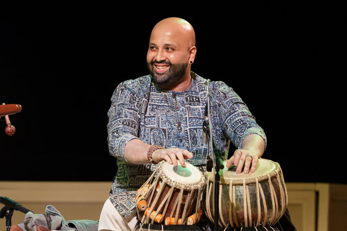tabla player Anubrata Chatterjee