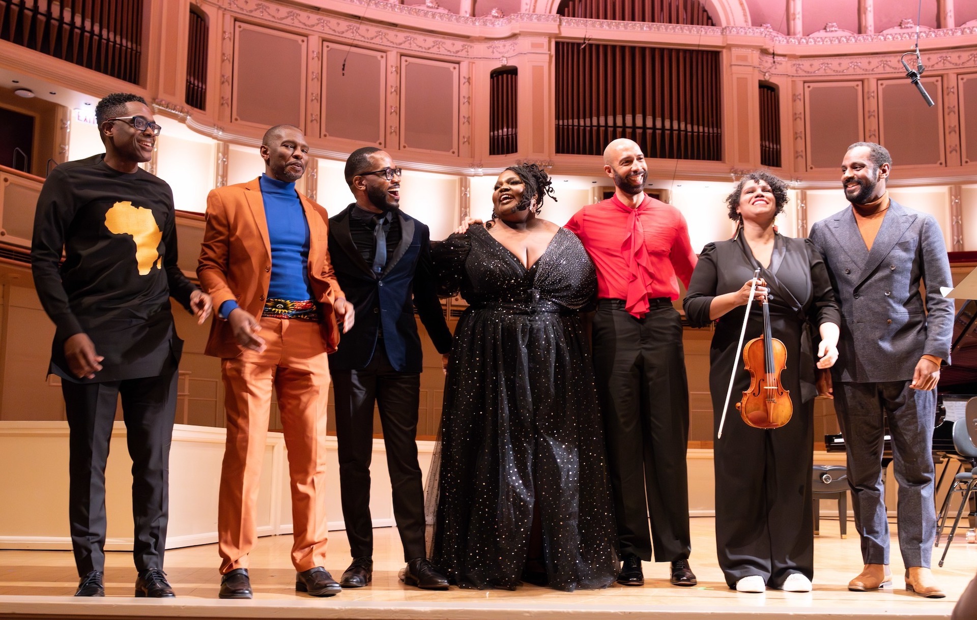 Blacknificent 7 united in their cause of creating change through music |  Chicago Symphony Orchestra