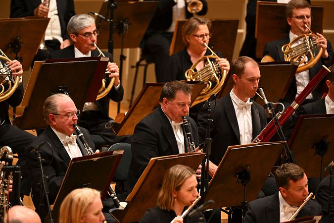 wind section playing