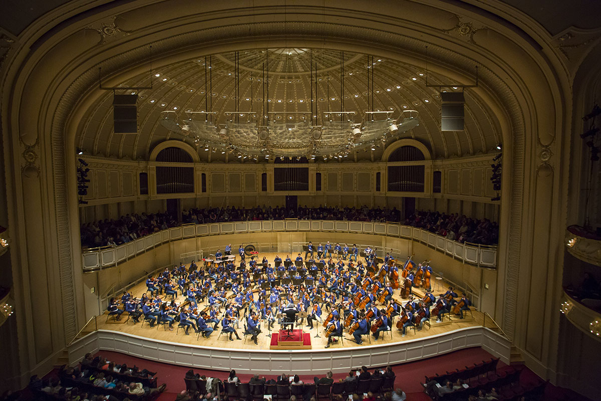 Youth in Music Festival Orchestra Open Rehearsal Chicago Symphony
