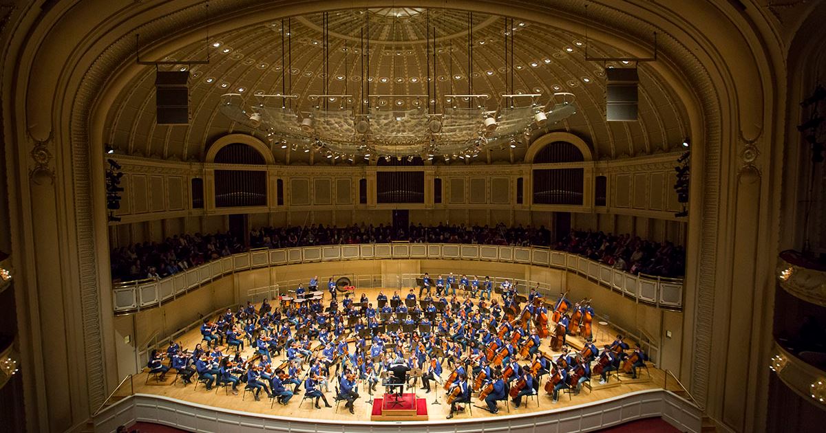 Youth in Music Festival Orchestra Open Rehearsal Chicago Symphony