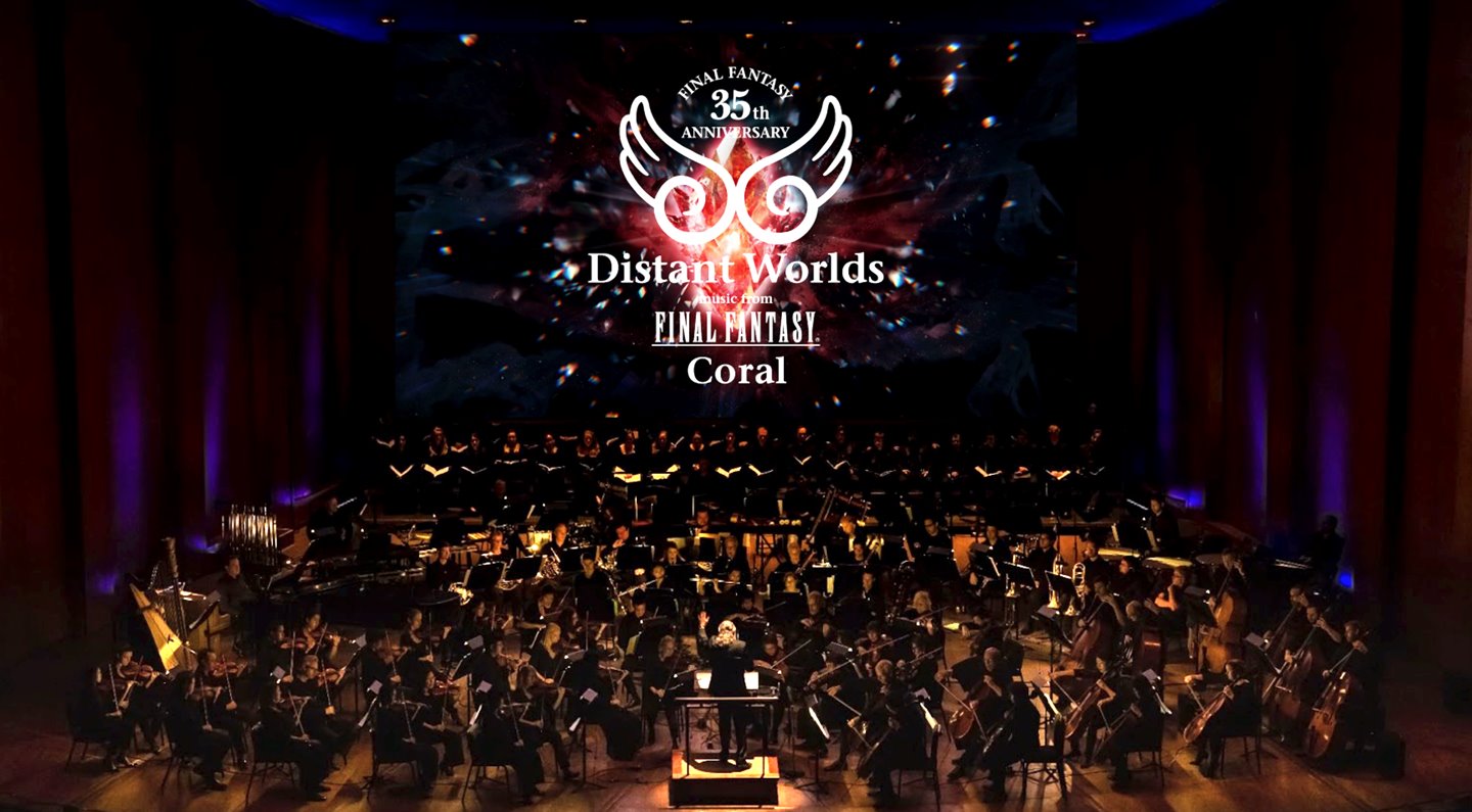 Distant Worlds Final Fantasy logo