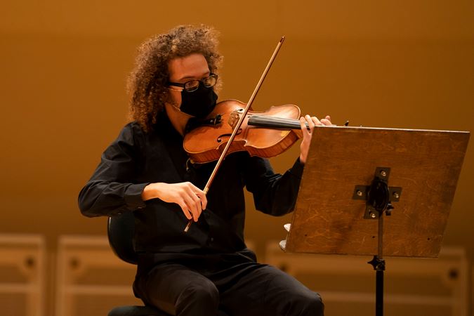 Civic Orchestra of Chicago alum and CMPI mentor Seth Pae