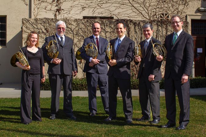 CSO horns with Dale Clevenger