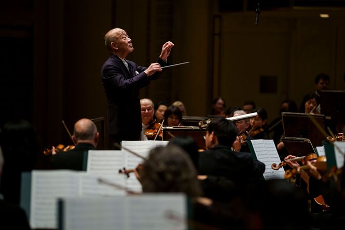 Hisaishi conducting