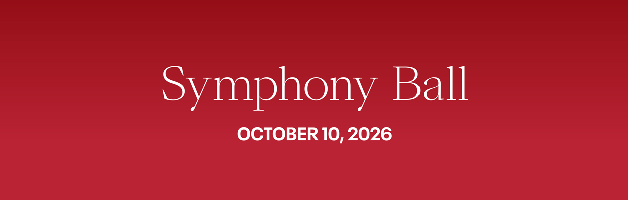 Symphony Ball: October 10, 2026