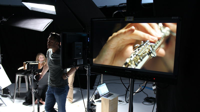 'Philharmonia Fantastique' video shoot