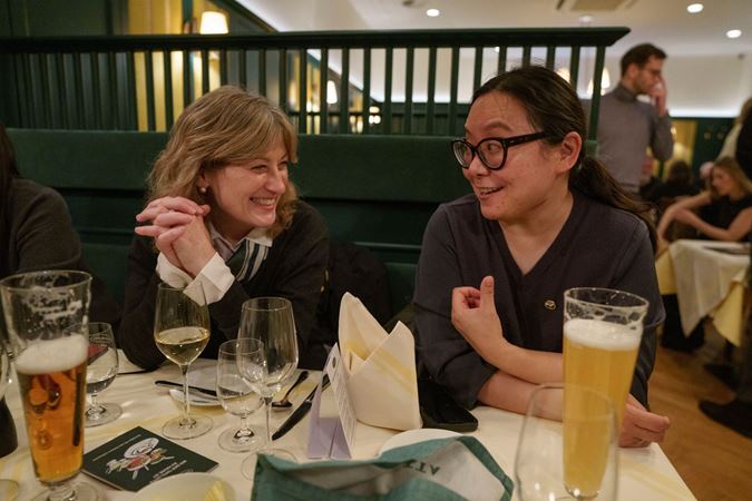 Catherin Brubaker and Teng Li