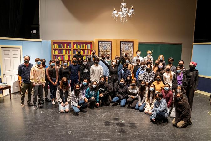 Hilary Hahn and Northside College Prep High School students