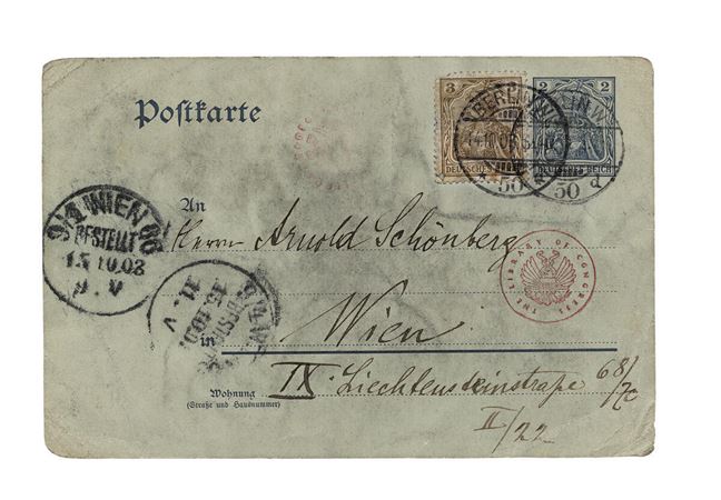 Letter to Schoenberg from Busoni