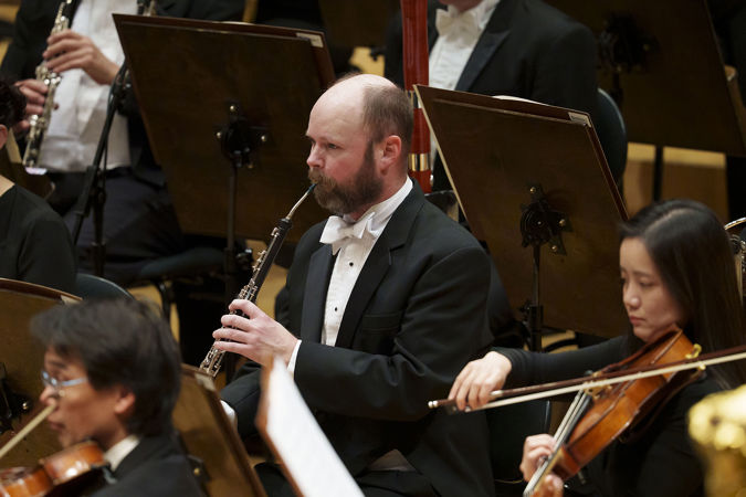 CSO English Horn and Oboe Scott Hostetler performs