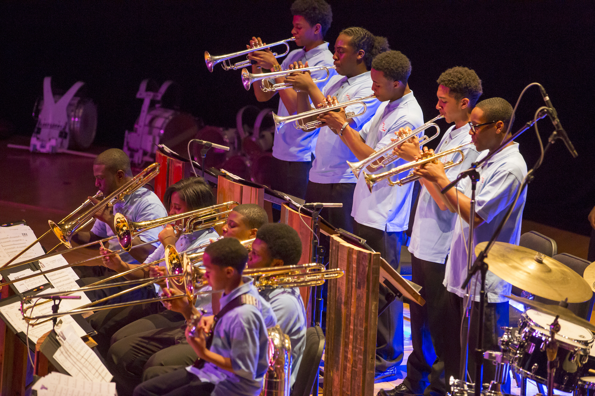 With Jason Moran, Kenwood students get experience of a lifetime