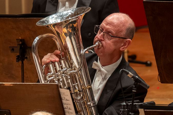 tenor tubist playing