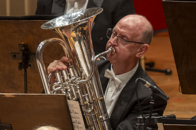 tenor tubist playing