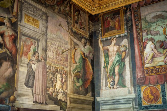 Frescoes at Farnese Palace