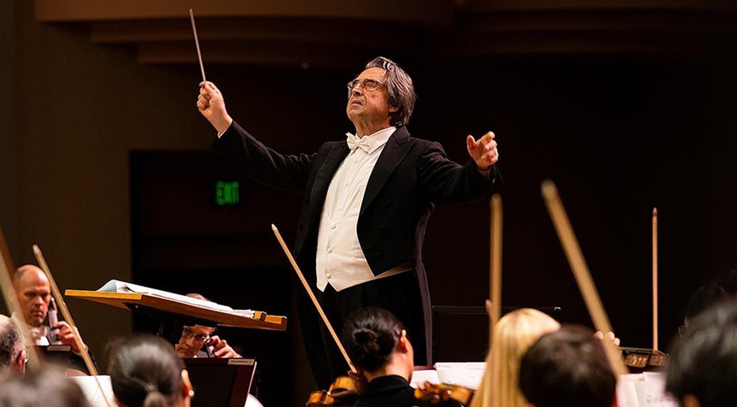 Riccardo Muti conducts the CSO - Naples 2020