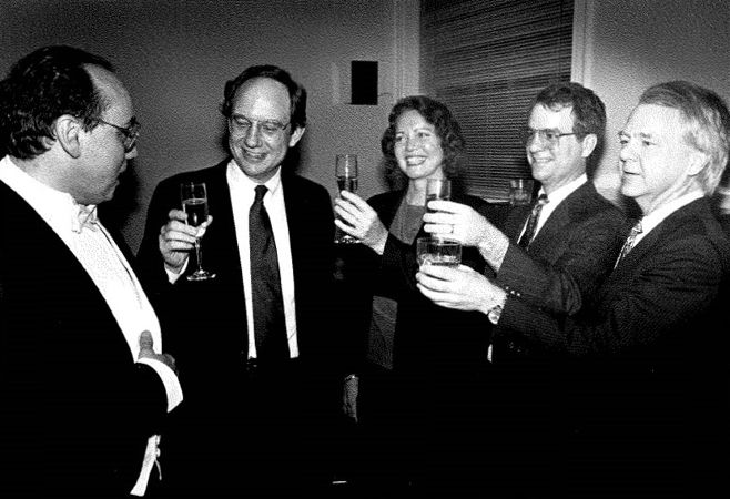 Charles Vernon, Ellen Taaffe Zwilich and John Schmidt