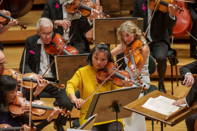 violists playing