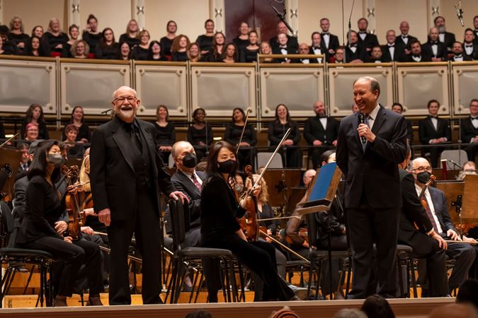 Duain Wolfe and CSOA President Jeff Alexander