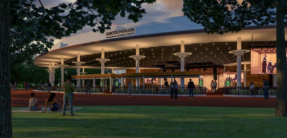 Redesigned Hunter Pavilion at Ravinia